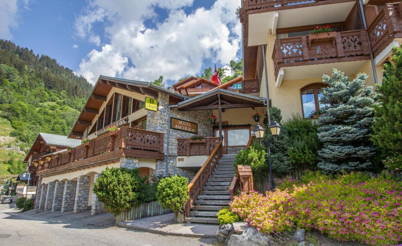 לה פלאנייה Hotel Ancolie - Champagny En Vanoise מראה חיצוני תמונה
