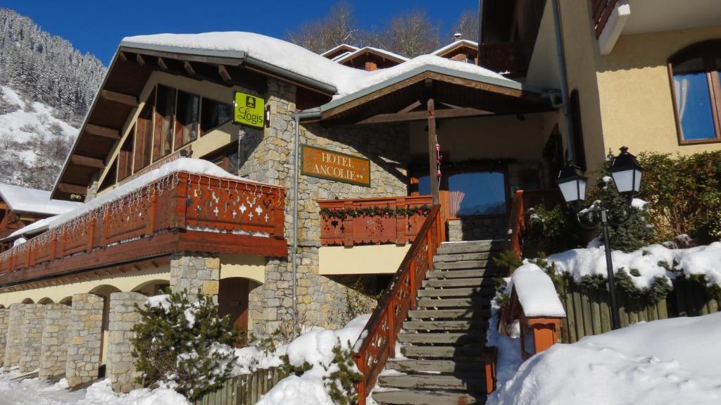 לה פלאנייה Hotel Ancolie - Champagny En Vanoise מראה חיצוני תמונה