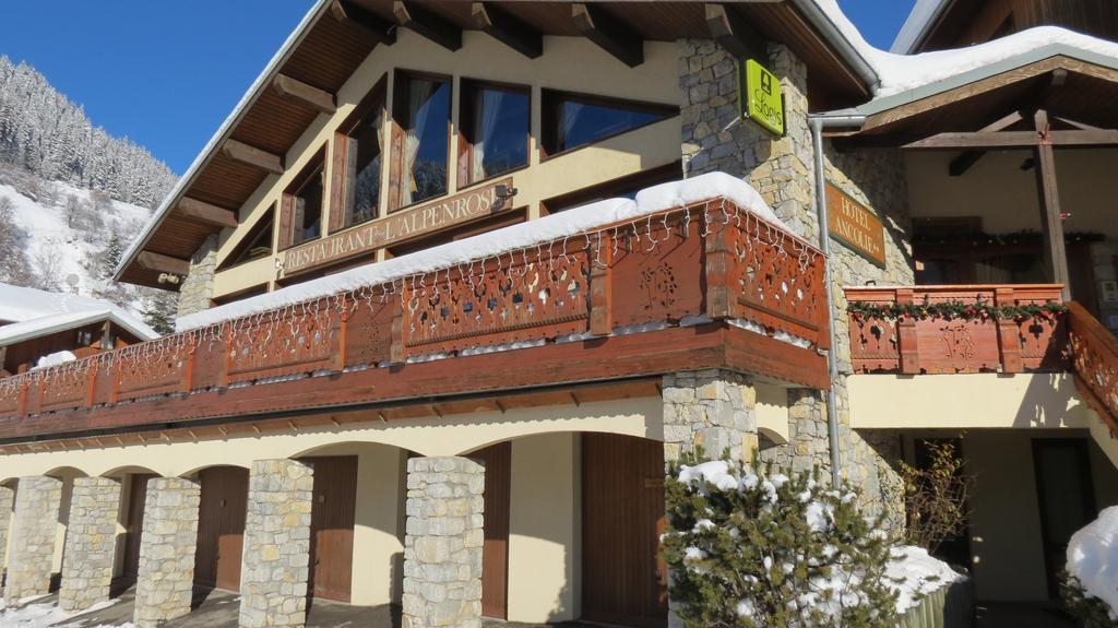 לה פלאנייה Hotel Ancolie - Champagny En Vanoise מראה חיצוני תמונה